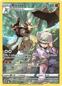 SWSH Astral Radiance Trainer Gallery: TG08/TG30 - Kleavor (UR)