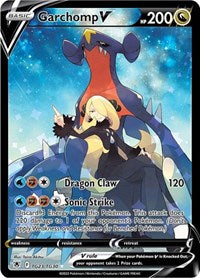 SWSH Astral Radiance Trainer Gallery: TG23/TG30 - Garchomp V (UR)