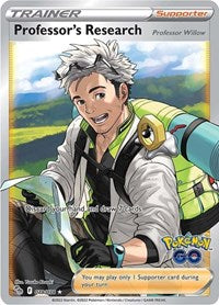 SWSH Pokémon GO: 078/078 - Professors Research (Full Art) (UR)