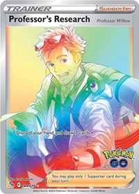 SWSH Pokémon GO: 084/078 - Professors Research (Secret) (SR)