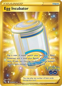 SWSH Pokémon GO: 087/078 - Egg Incubator (Secret) (SR)