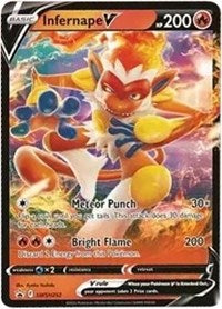 SWSH252 - Infernape V  SWSH