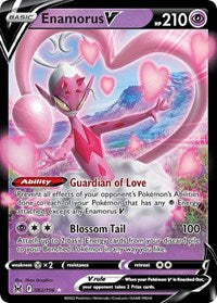 SWSH Lost Origin: 082/196 - Enamorus V (UR)