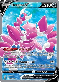 SWSH Lost Origin: 182/196 - Drapion V (Full Art) (UR)