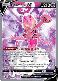 SWSH Lost Origin: 178/196 - Enamorus V (Full Art) (UR)