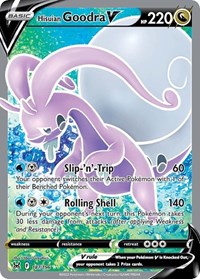 SWSH Lost Origin: 187/196 - Hisuian Goodra V (Full Art) (UR)