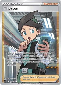 SWSH Lost Origin: 195/196 - Thorton (Full Art) (UR)