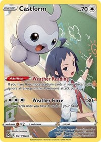SWSH Lost Origin Trainer Gallery: TG11/TG30 - Castform (UR)