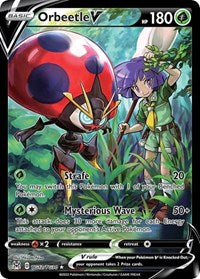 SWSH Lost Origin Trainer Gallery: TG12/TG30 - Orbeetle V (UR)