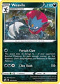 SWSH246 - Weavile  SWSH (Cosmos Holo)