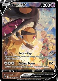 SWSH Silver Tempest Trainer Gallery: TG17/TG30 - Mawile V (UR)