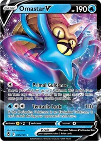 SWSH Silver Tempest: 035/195 - Omastar V (UR)