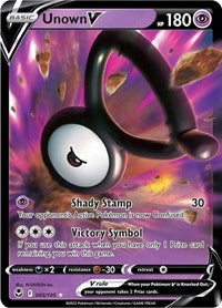SWSH Silver Tempest: 065/195 - Unown V (UR)