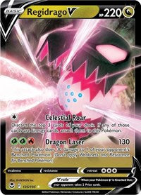 SWSH Silver Tempest: 135/195 - Regidrago V (UR)