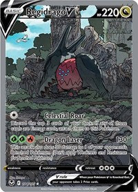 SWSH Silver Tempest: 184/195 - Regidrago V (Alternate Full Art) (UR)