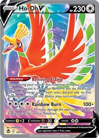 SWSH Silver Tempest: 187/195 - HoOh V (Full Art) (UR)