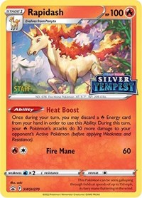 SWSH270 - Rapidash  SWSH (Prerelease) STAFF
