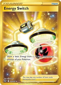 SWSH Silver Tempest: 212/195 - Energy Switch (Secret) (SR)