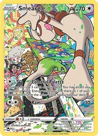 SWSH Silver Tempest Trainer Gallery: TG10/TG30 - Smeargle (UR)