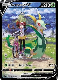 SWSH Silver Tempest Trainer Gallery: TG13/TG30 - Serperior V (UR)