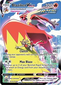 SWSH Silver Tempest Trainer Gallery: TG15/TG30 - Blaziken VMAX (UR)