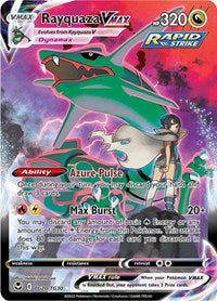 SWSH Silver Tempest Trainer Gallery: TG20/TG30 - Rayquaza VMAX (UR)