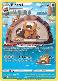 SS Crown Zenith Galarian Gallery: GG25/GG70 - Bibarel (UR)