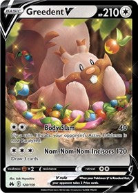 SWSH Crown Zenith: 120/159 - Greedent V (UR)
