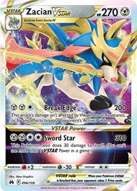 SWSH Crown Zenith: 096/159 - Zacian VSTAR (UR)