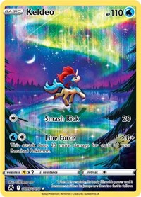 SS Crown Zenith Galarian Gallery: GG07/GG70 - Keldeo (UR)
