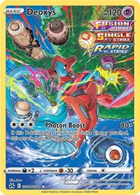 SS Crown Zenith Galarian Gallery: GG12/GG70 - Deoxys (UR)