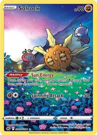 SS Crown Zenith Galarian Gallery: GG15/GG70 - Solrock (UR)