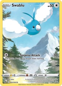 SS Crown Zenith Galarian Gallery: GG27/GG70 - Swablu (UR)