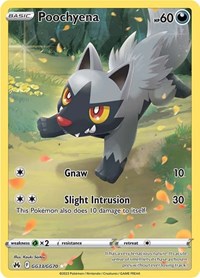 SS Crown Zenith Galarian Gallery: GG33/GG70 - Poochyena (UR)
