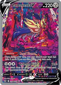 SS Crown Zenith Galarian Gallery: GG54/GG70 - Zamazenta V (UR)
