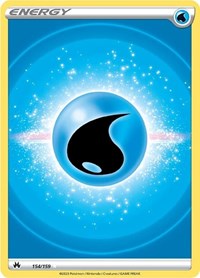 SWSH Crown Zenith: 154/159 - Water Energy (Texture Full Art) (UR)