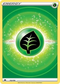 SWSH Crown Zenith: 152/159 - Grass Energy (Texture Full Art) (UR)