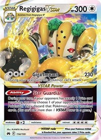 SWSH Crown Zenith: 114/159 - Regigigas VSTAR (UR)