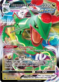 SWSH Crown Zenith: 101/159 - Rayquaza VMAX  (UR)