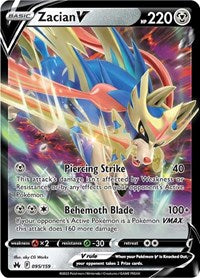 SWSH Crown Zenith: 095/159 - Zacian V (UR)
