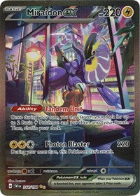 Scarlet & Violet Base Set: 244/198 - Miraidon ex (SIR)