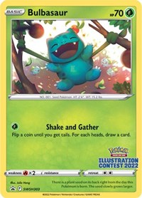 SWSH303 - Bulbasaur (Illustration Contest )