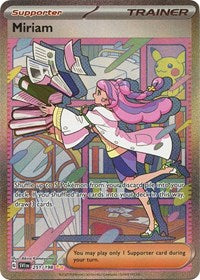 Scarlet & Violet Base Set: 251/198 - Miriam (SIR)