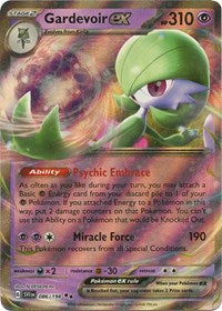 Scarlet & Violet Base Set: 086/198 - Gardevoir ex (DR)