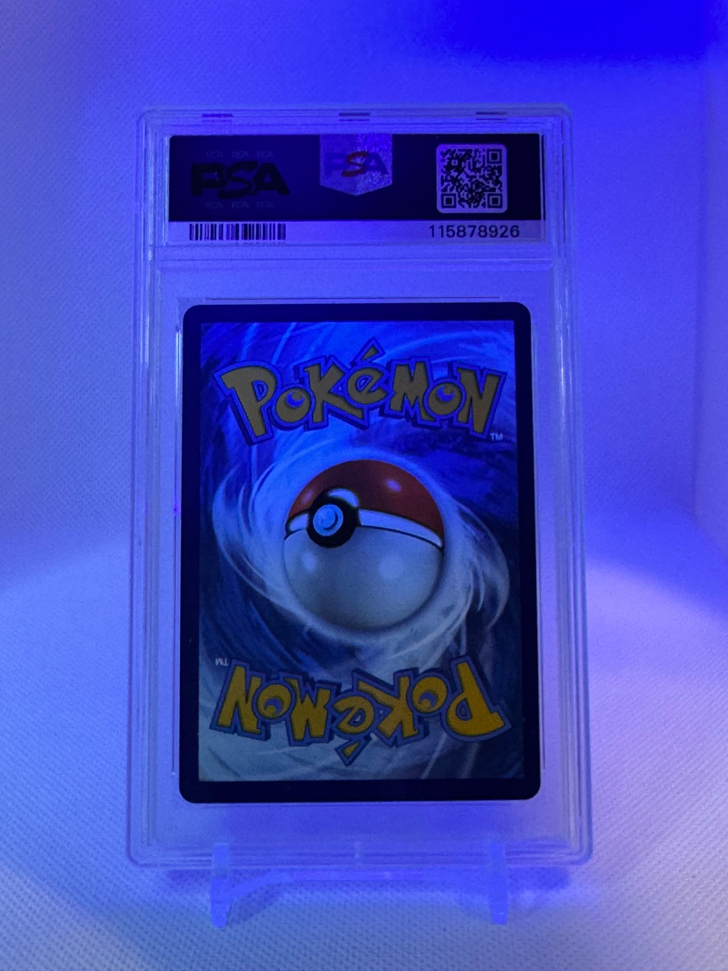 SWSH Fusion Strike: 266/264 - Inteleon VMAX (Alternate Art Secret) (SR) PSA 9