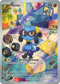 Scarlet & Violet Base Set: 215/198 - Riolu (IR)