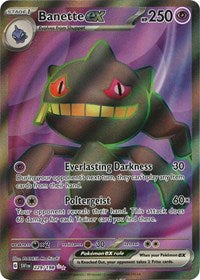 Scarlet & Violet Base Set: 229/198 - Banette ex (UR)
