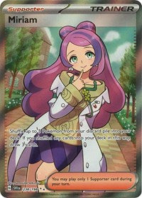 Scarlet & Violet Base Set: 238/198 - Miriam (UR)
