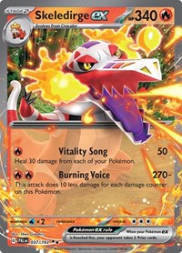 SV Paldea Evolved: 037/193 - Skeledirge ex (DR)