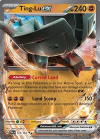 SV Paldea Evolved: 127/193 - TingLu ex (DR)